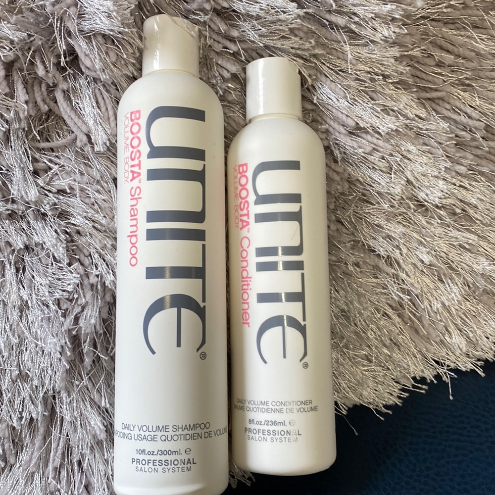 Unite Boosta shampoo and conditioner